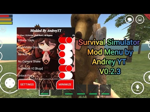 Survival Simulator Mod Menu V0.2.3 #survivalsimulator