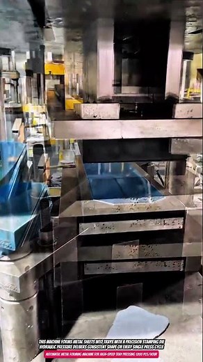 Automatic Metal Forming Machine for High-Speed Tray Pressing 1200 pcs/hour