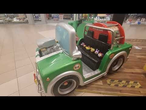 Sting International Alien Patrol kiddie ride/arcade game (Fail) (My Second Most Popular Video)