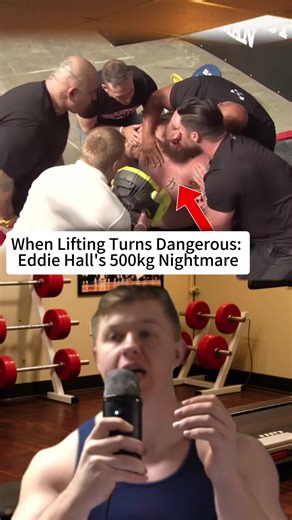 When Lifting Turns Dangerous: Eddie Hall's 500kg Nightmare! 😱💪 #Strongman #WorldRecord #EddieHall #FitnessJourney #fyp #viral #training #HealthRisks #story #foryou #lifting #fypシ #storytime #pov #tiktok #workout