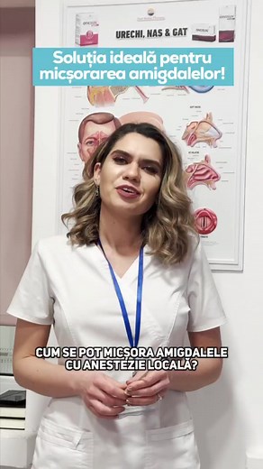 4.5K views · 40 reactions | SOLUȚIA PENTRU MICȘORAREA AMIGDALELOR...