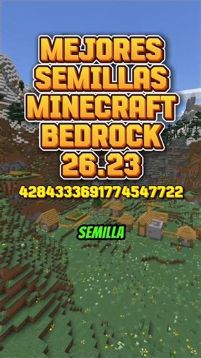 😱 This SEED is completely broken in Minecraft Bedrock 1.20 #minecraft
