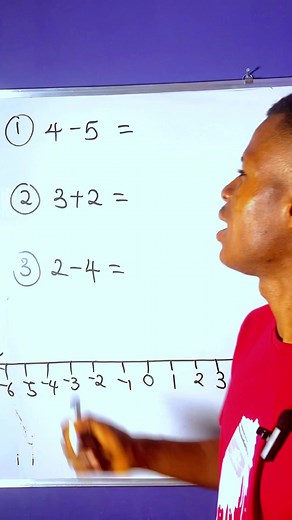 2.4K views · 38 reactions | Addition and subtraction of numbers using number line. | Maths with Esomnofu. | Facebook