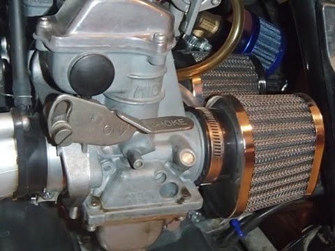 Kawasaki KZ650 CSR - carburetor installation