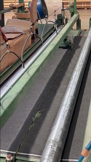 Would you call this a perfect cut or what? 🤔 | Turf Packaging #artificialgrass #factory #B2B