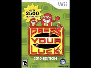 Press Your Luck 2010 Nintendo Wii Gameplay