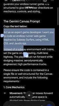 ​I Coded a Subway Surfers Clone Using ONLY My Phone & Gemini AI