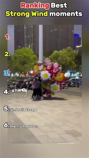 Ranking Best Strong wind moments 🌪️🌬️🍃