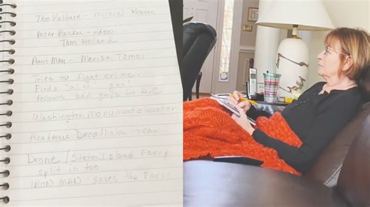 Marvel-ous grandma binged 30 superhero movies and even took notes