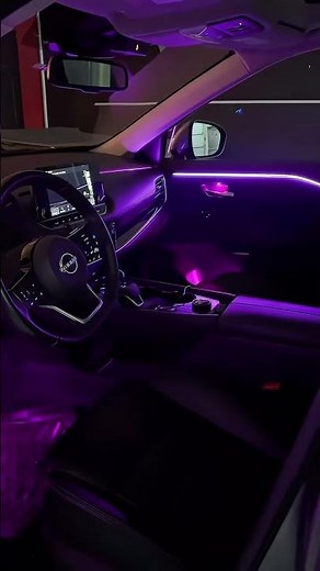 Nissan Rogue got our Premium Ambient Light kit 🔥 get your today! #bmw #automobile #amgpower #audi