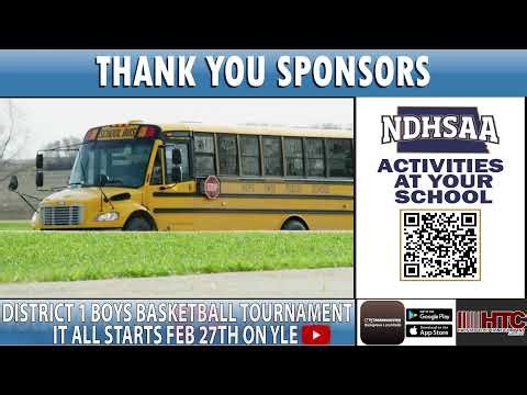 Enderlin vs Maple River - North Dakota High School Boys Basketball