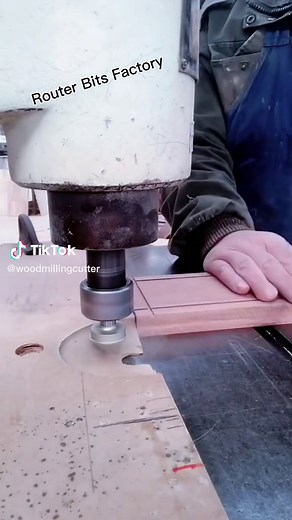 Wood milling cutter on TikTok