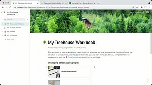 Explore and Set up Your Learning Workbook