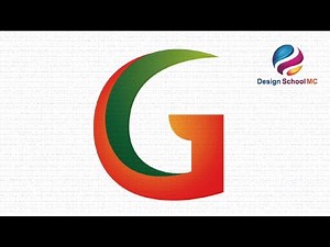 Quick Custom Letter G logo design tutorial in adobe illustrator - logo design illustrator