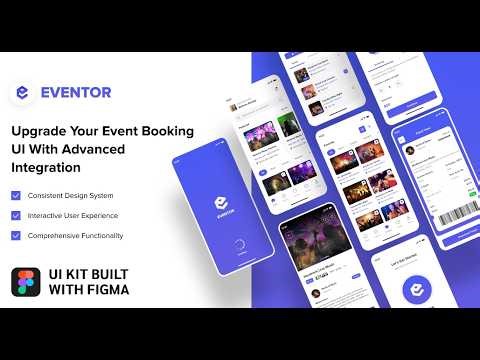 Event Booking UI Kit – Build Seamless Event & Ticketing Apps 🎟️📱