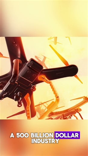 AI Drones Takeover: Inside the $500 Billion Drone Revolution #shorts