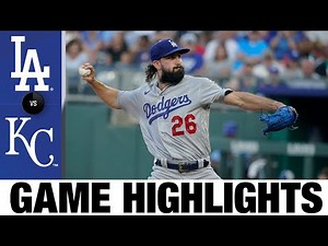 Dodgers vs. Royals Game Highlights (8/12/22) | MLB Highlights