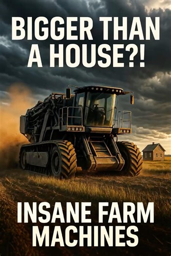 This Farm Machine Is Bigger Than A House! 🚜🔥