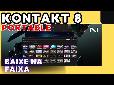 Como Instalar o Kontakt 8 Portable e Adicionar ao seu DAW (Guia Completo)