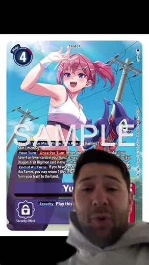 This tamer is kinda goated#greenscreen #digimontcg #digimon #bandai