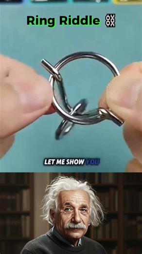 The Impossible 3 Ring Puzzle Solved in 5 Seconds! ⛓️🧩 2 repaired #puzzle #viralshort #shortvideo