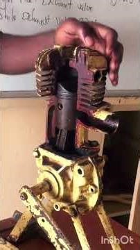 Operation system of a two-stroke engine