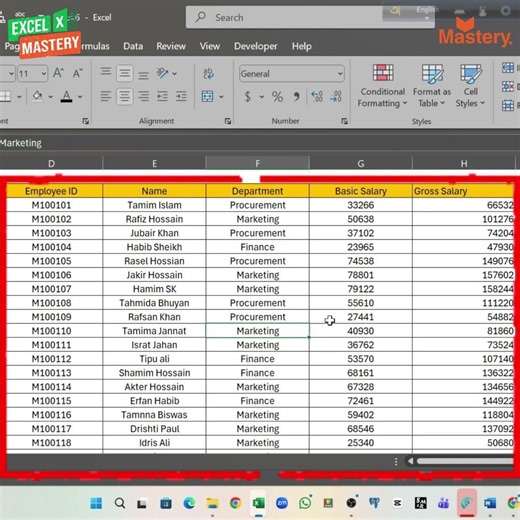 MS Excel এ Data Hide করবেন মাত্র ১ মিনিটে | Data hide in Excel