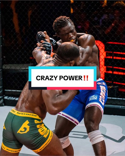 British Boloyoang has some crazy power in his right hand… WOW! #EFC #MMA #MixedMartialArts #Power #KO #Knockout #WalkoffKO #SportsOnTikTok