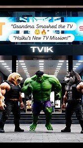 “When Grandma gets angry… Halku’s day is ruined!” . . . . . . . “While Halku was sleeping, his Grandma suddenly smashed the TV on him and shouted, ‘Lazy boy! Wake up!’ Halku gets angry, jumps on his bike and goes to buy a brand-new TV. A full action comedy village story. Like, share & follow for more!” . . . . . . . #HalkuStory #FunnyReels #VillageComedy #GrandmaAngry #ComedyReels | Shivmurti Yadav