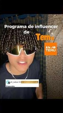 Este es el #programa de #influencer de #temu usa este codigos para ser parte: ind803732. ft #fyp