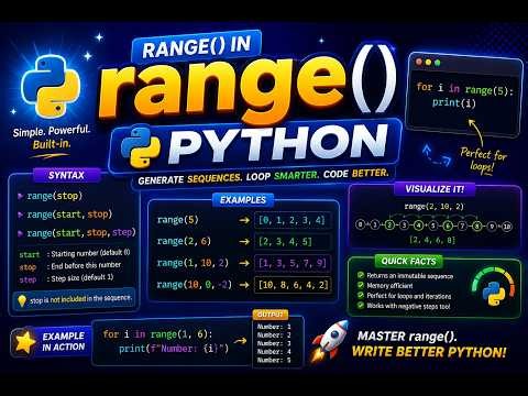 What Is Range In Python | Range Example In Python