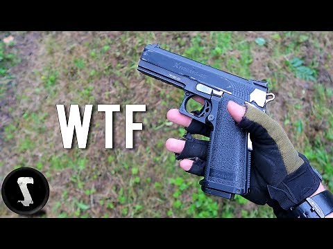 You Have Never Seen an Airsoft Gun Like This (1500 RPM pistol)