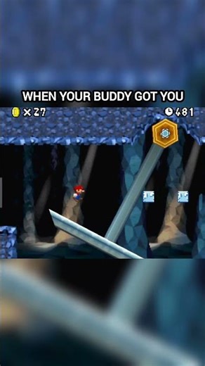 Backup arrived just in time… but not on my side 😱💥 #mario #nintendo #retrogaming