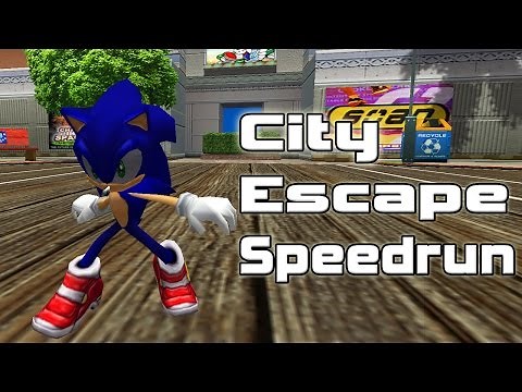 Sonic Adventure 2 - City Escape Speedrun