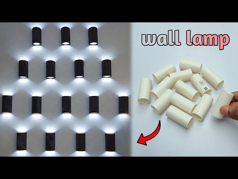 How To Make Wall Hanging Lamp | Antique Wall Lamp | Diy Wall Decor | Wall Decoration Ideas