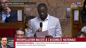 34K views · 859 reactions | L'Assemblée met fin à la séance après une interpellation raciste dans l'hémicycle. Un parlementaire RN a lancé dans l'hémicycle "qu'ils retournent en Afrique" ou "qu'il retourne en Afrique". | LCI | Facebook