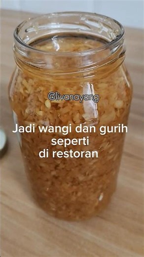 Gampang bikin minyak Bawang putih goreng bacem