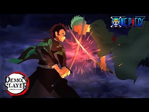 Tanjiro Vs. Zoro | One Piece x Demon Slayer Fan Animation
