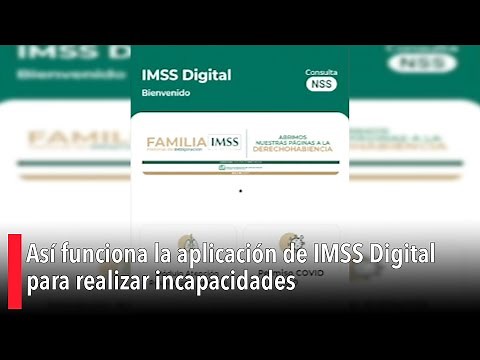 Así funciona la aplicación de IMSS Digital para realizar incapacidades