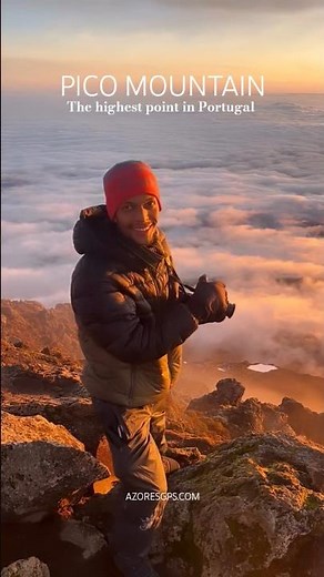 Climbing Pico Mountain in the Azores 💚 Day, Sunrise and Overnight!