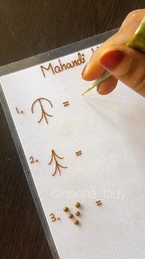 1.3M views · 48K reactions | Easy Leaf Mehndi for Beginners || #tipsandtricks #easy #mehndi | Henna Lady | Facebook