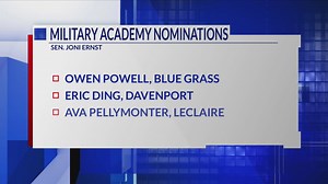 31 Iowa students nominated to US military academies