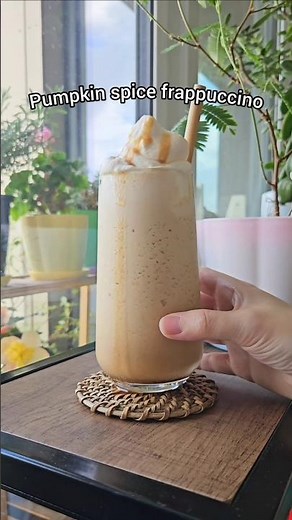 How To Make A Pumpkin Spice Frappuccino