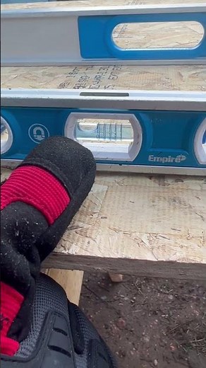 How to Use a Spirit Level( Part 5: Reading Slope) #tips #tricks #carpentry #carpenter #shorts