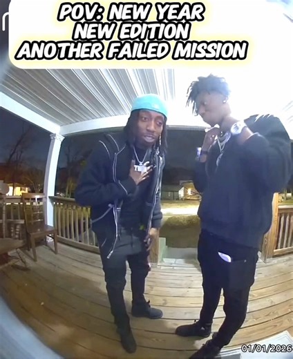 I’m sure we all thought @2real.dre @Dre and @Noony would have left those failed missions in2025! Well it seems a new edition has been added to the missions and it appears @Twin is also having trouble pulling off a success 🤦🏽‍♀️😂 2026 fellas let’s get it together 😩🤣 #fyp #missions #newyear #bros #trendingvideos