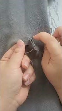 Darning- Weaving #sewing #mending #repair