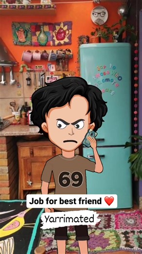19K views · 509 reactions | Job for best friend ♥️ #friendships #bestfriends #bhai #yaar #dosti #friends #animation #comedy #funnyvideos #yaarimated #meme #comedy | Yarrimated | Facebook