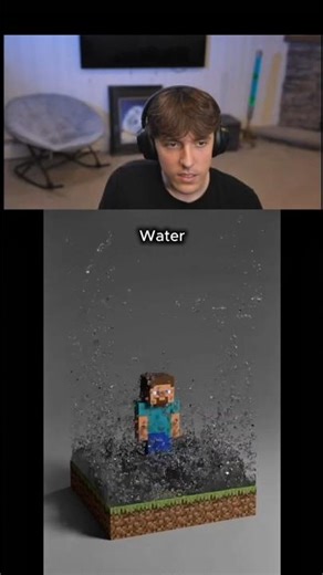 Realistic Minecraft: Element vs Steve Fight 😱 Who Wins? #shorts