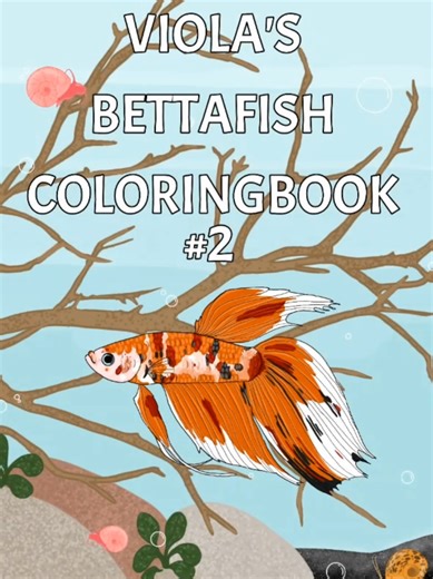 calling all betta fish keepers! do you want a chance to get your betta and your name in a book? im holding a best betta fish contest look for bettas to use as references in my betta fish coloringbook no.2! you can submit photos of your betta fish using the QR code at the end of the video or the link in my bio! #bettafish #betta #fishtank #fishkeeping #bettatok