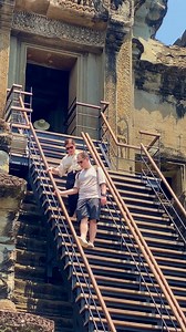 Stairs to heaven, Mount Meru , Angkor Wat #visitsiemreap2025 #siemreap #discovery #angkorwat #Cambodia | Bong Yan